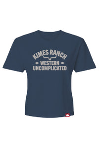 Kimes Ranch Tee - Cavell (Dark Blue)