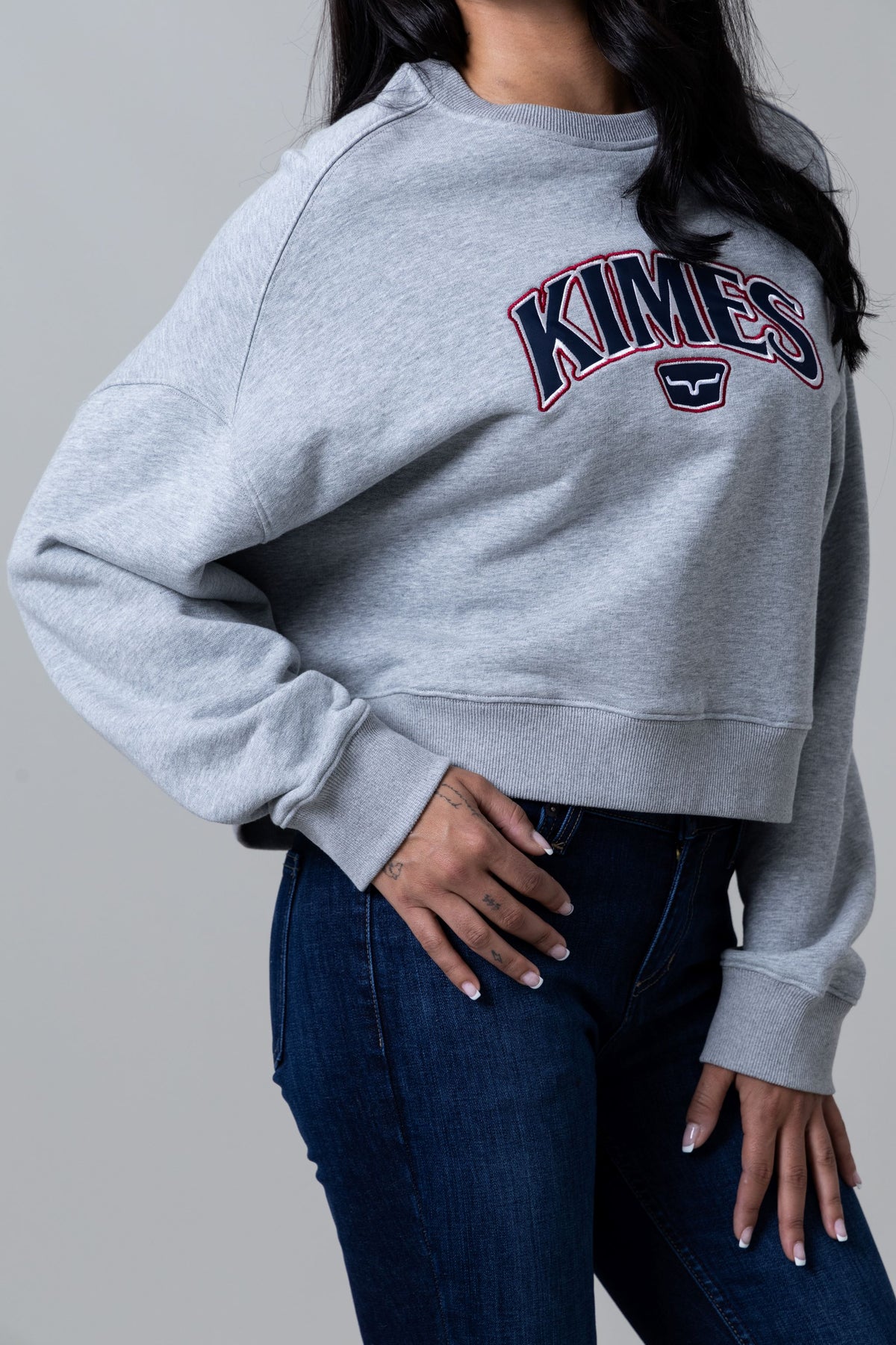 Kimes Ranch Colfax Crew - Grey Heather