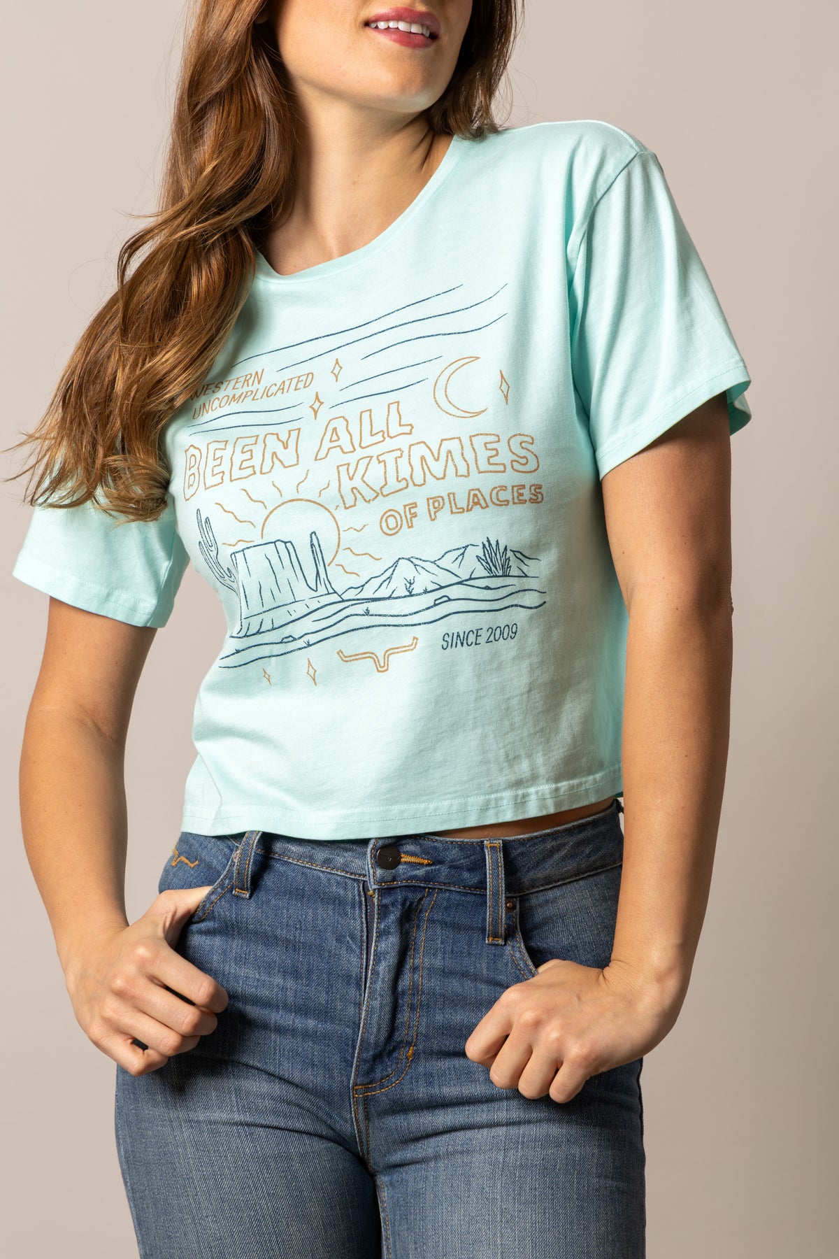 Kimes Ranch Tee - Places (Mint)