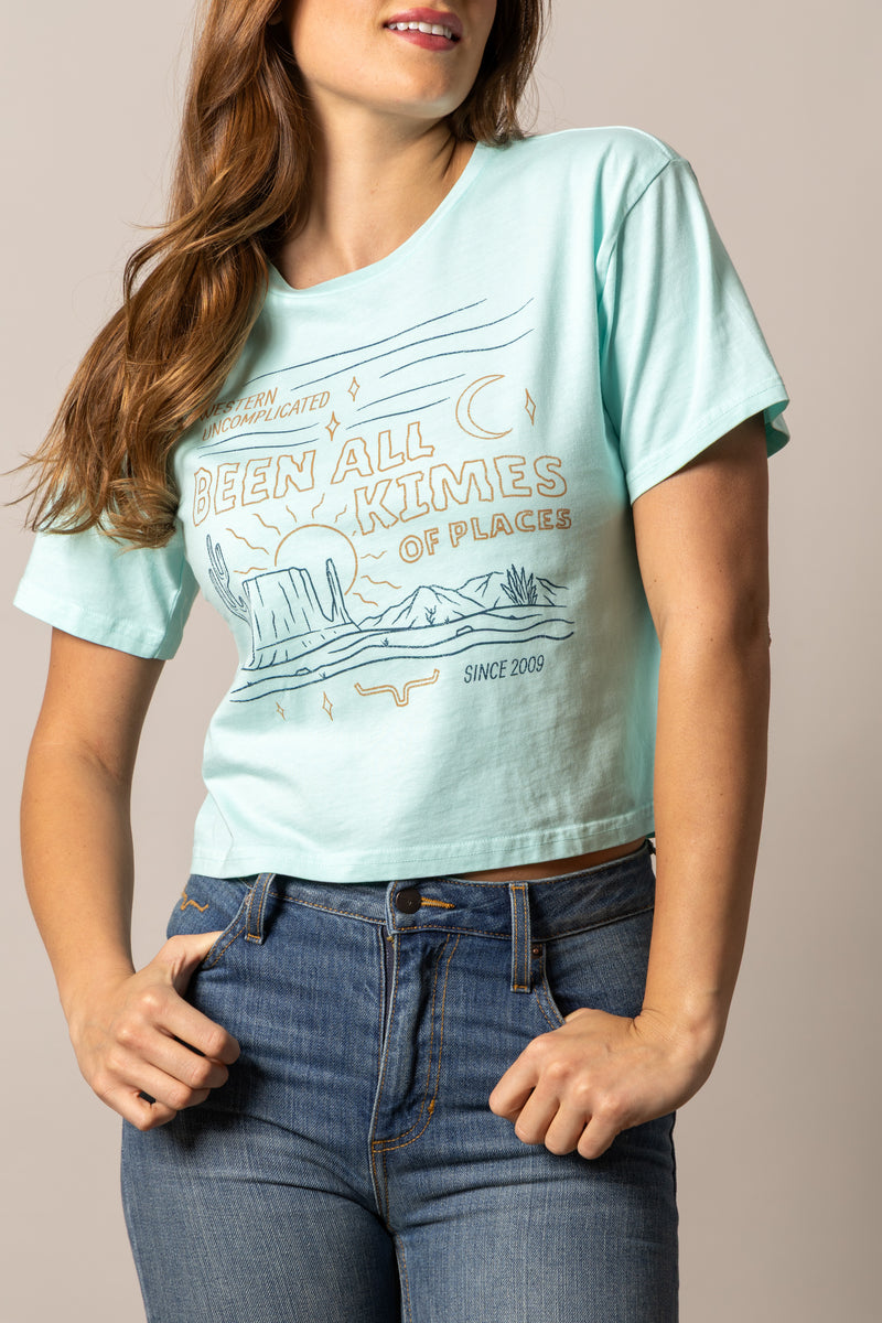 Kimes Ranch Tee - Places (Mint)