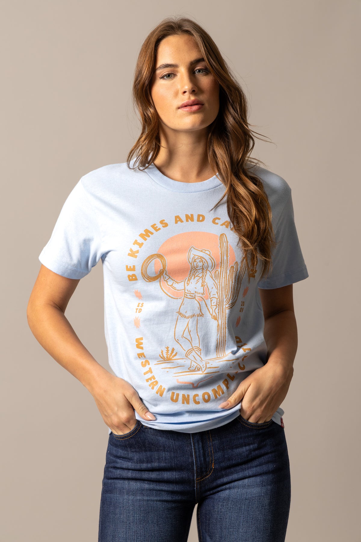Kimes Ranch Tee - Be Kimes (Blue)