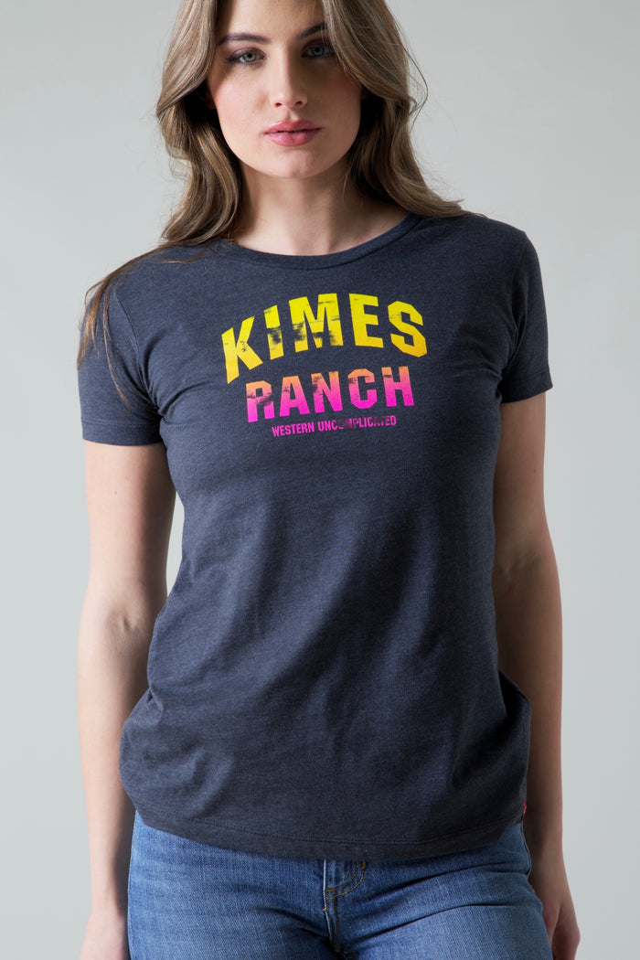 Kimes Ranch Tee - O School Tee Charcoal