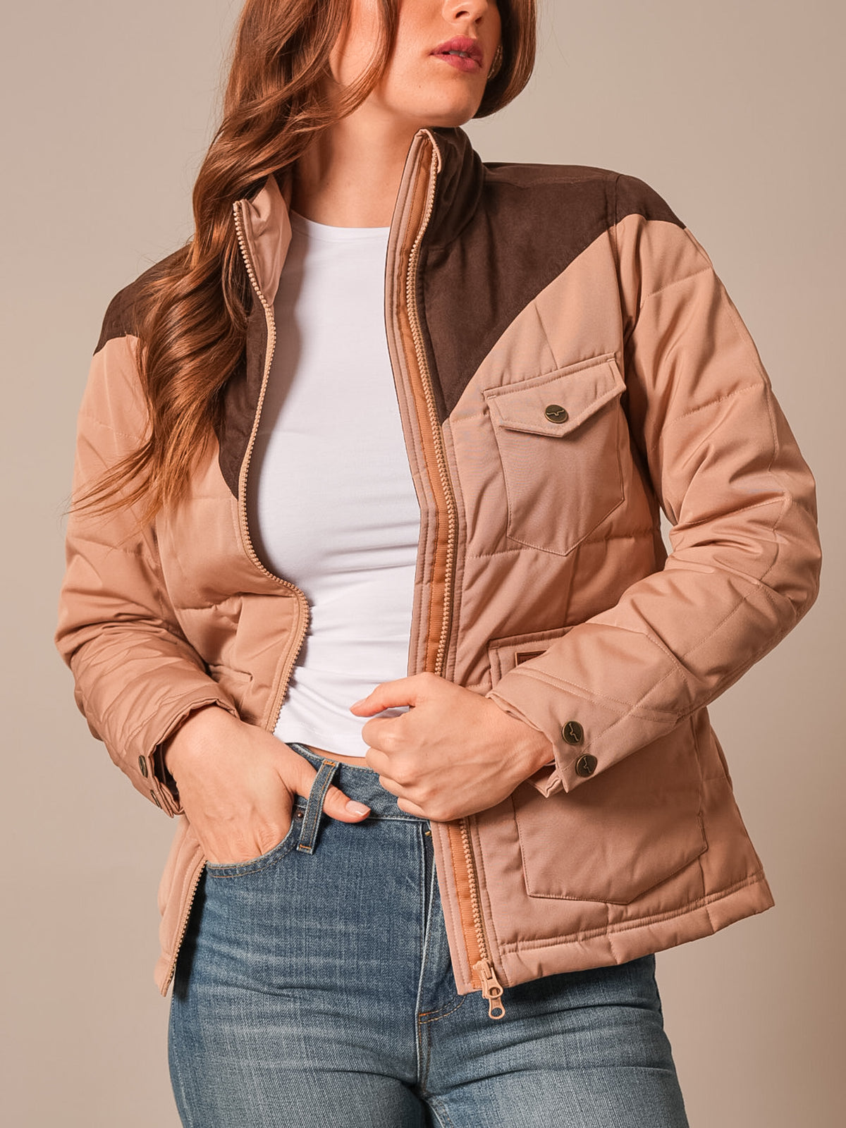Kimes Ranch Jacket - Lenora (Coffee)