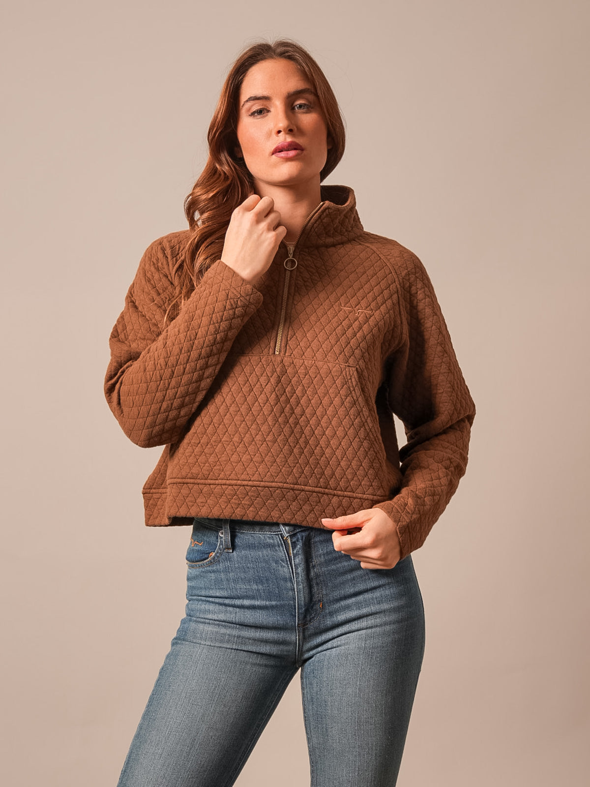 Kimes Ranch Pullover - Rita (Dark Brown)