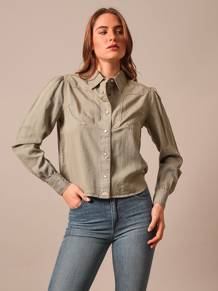 Kimes Ranch Long Sleeved Shirt - Cece (Moss)