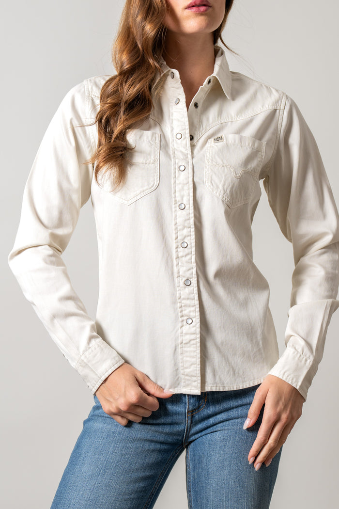 Kimes Ranch Long Sleeved Shirt - Della (Natural)