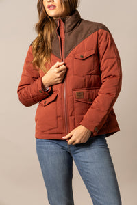 Kimes Ranch Jacket - Lenora (Burnt Red)