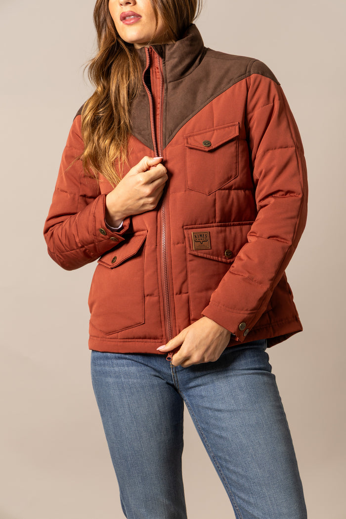 Kimes Ranch Jacket - Lenora (Burnt Red)