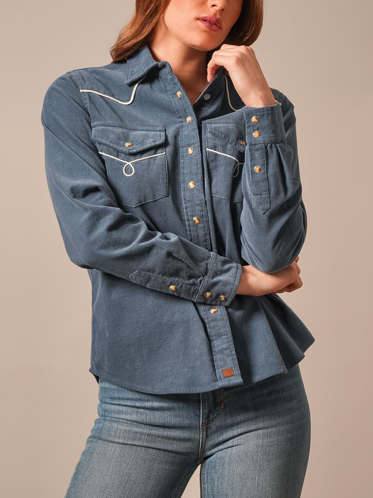 Kimes Ranch Long Sleeved Shirt - Lehi (Dark Blue)