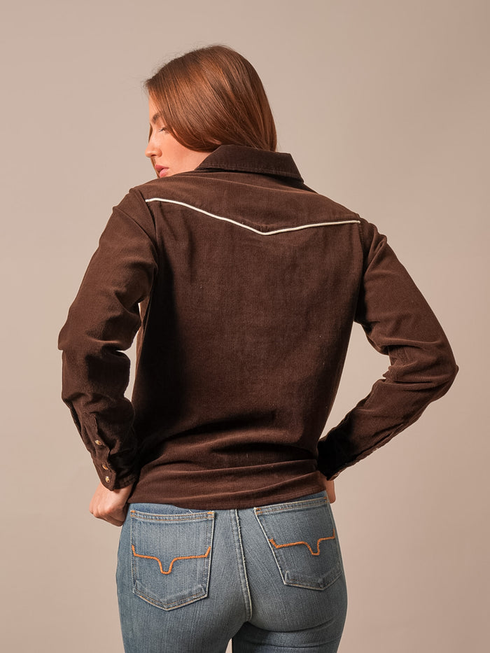 Kimes Ranch Long Sleeved Shirt - Lehi (Espresso)