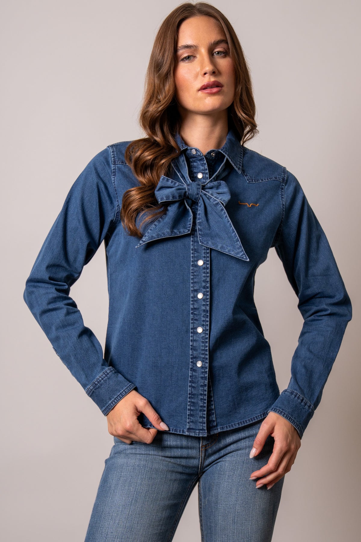 Kimes Ranch Long Sleeved Shirt - Lolo (Indigo)