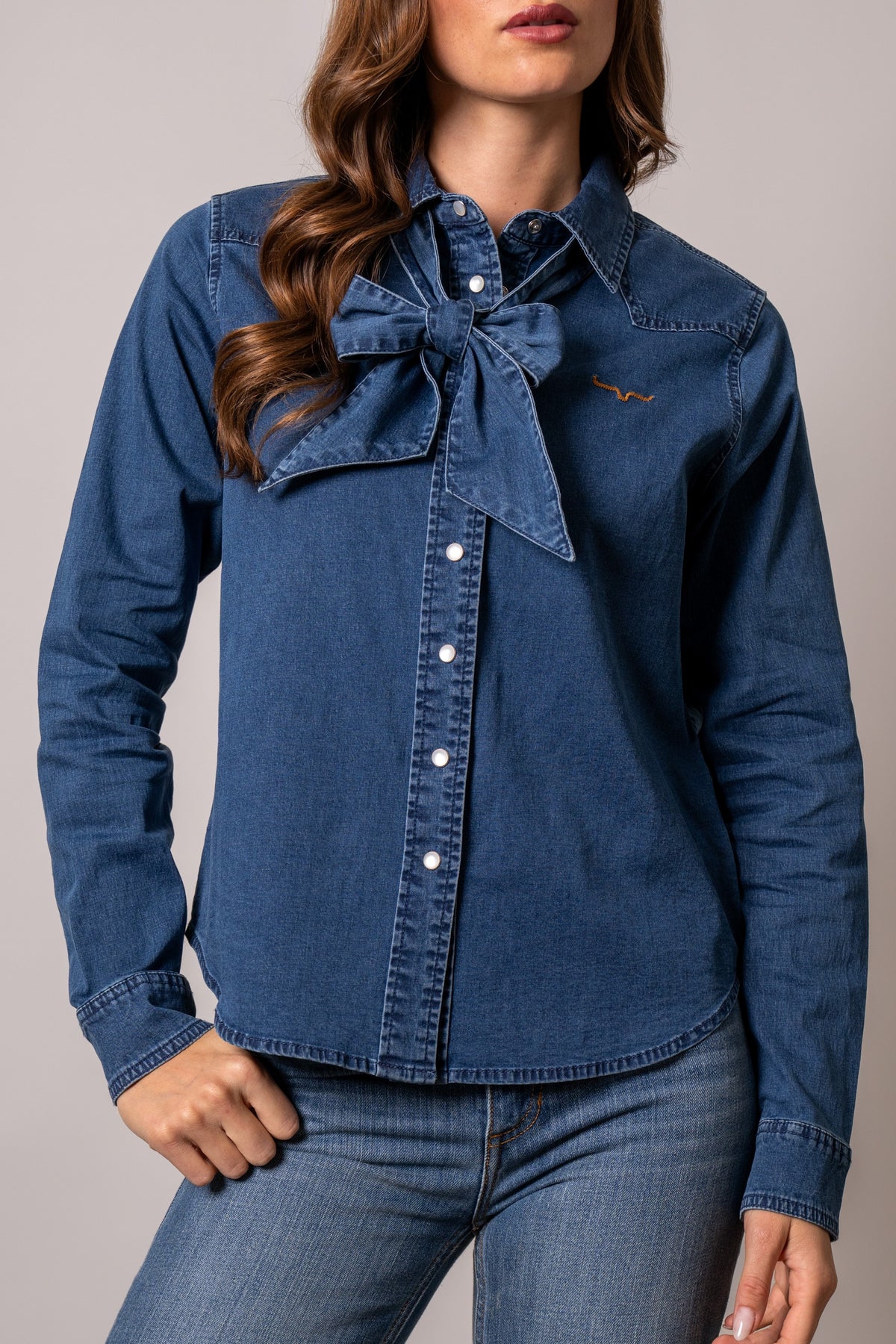 Kimes Ranch Long Sleeved Shirt - Lolo (Indigo)