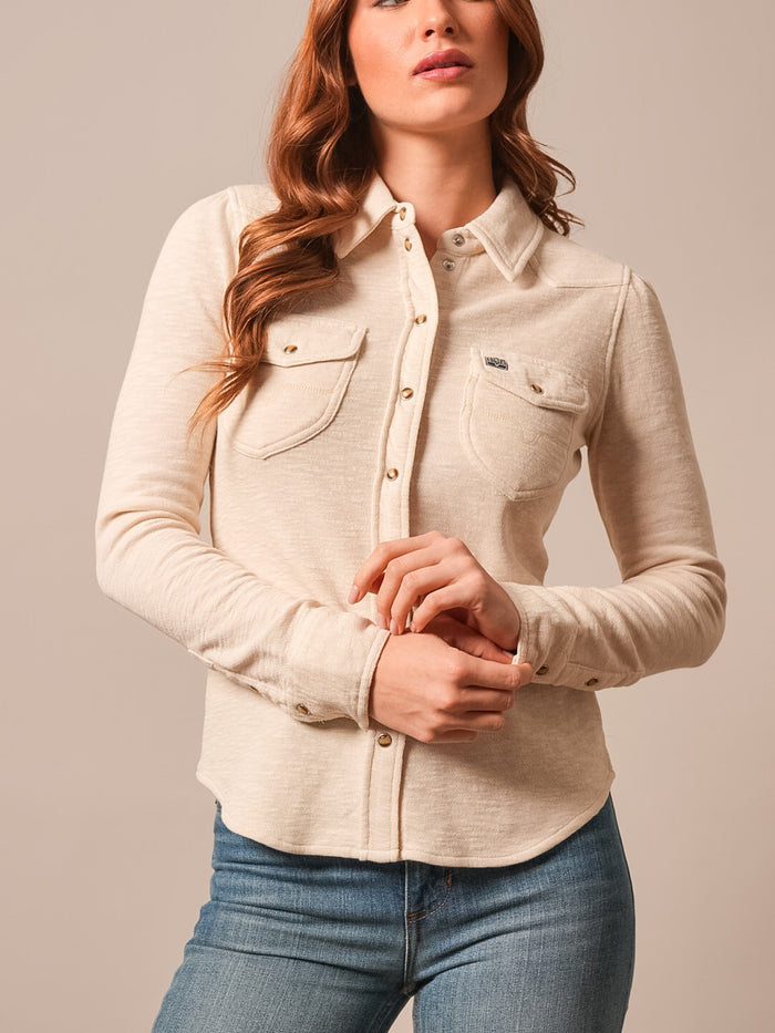 Kimes Ranch Long Sleeved Shirt - Rora (Natural)