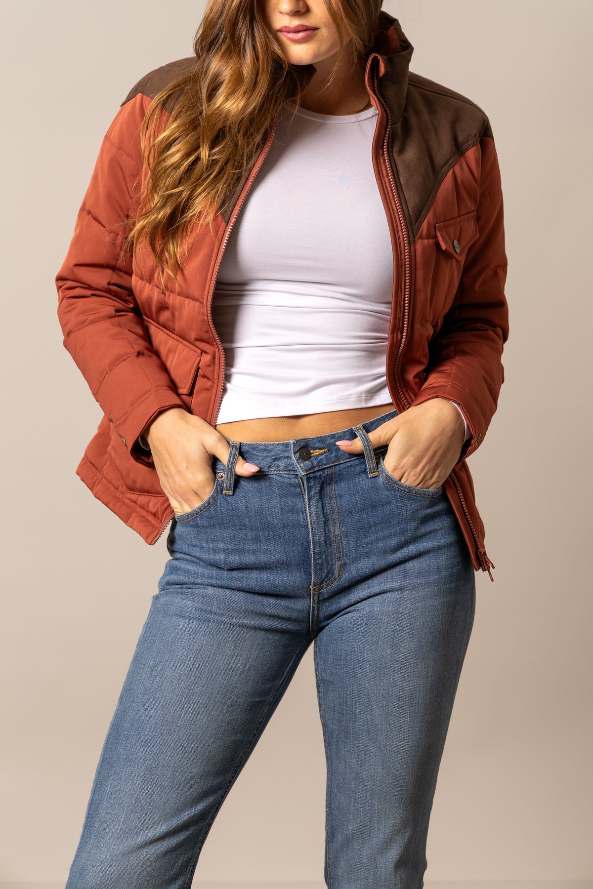 Kimes Ranch Jacket - Lenora (Burnt Red)