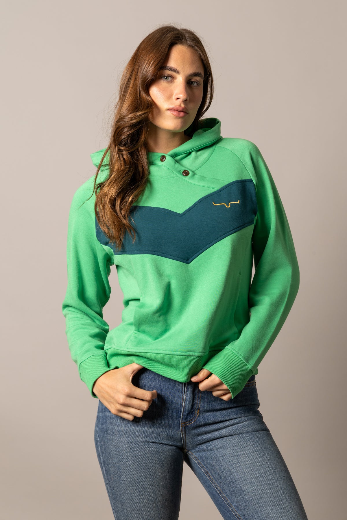 Kimes Ranch Pullover - Stella (Kelly Green)