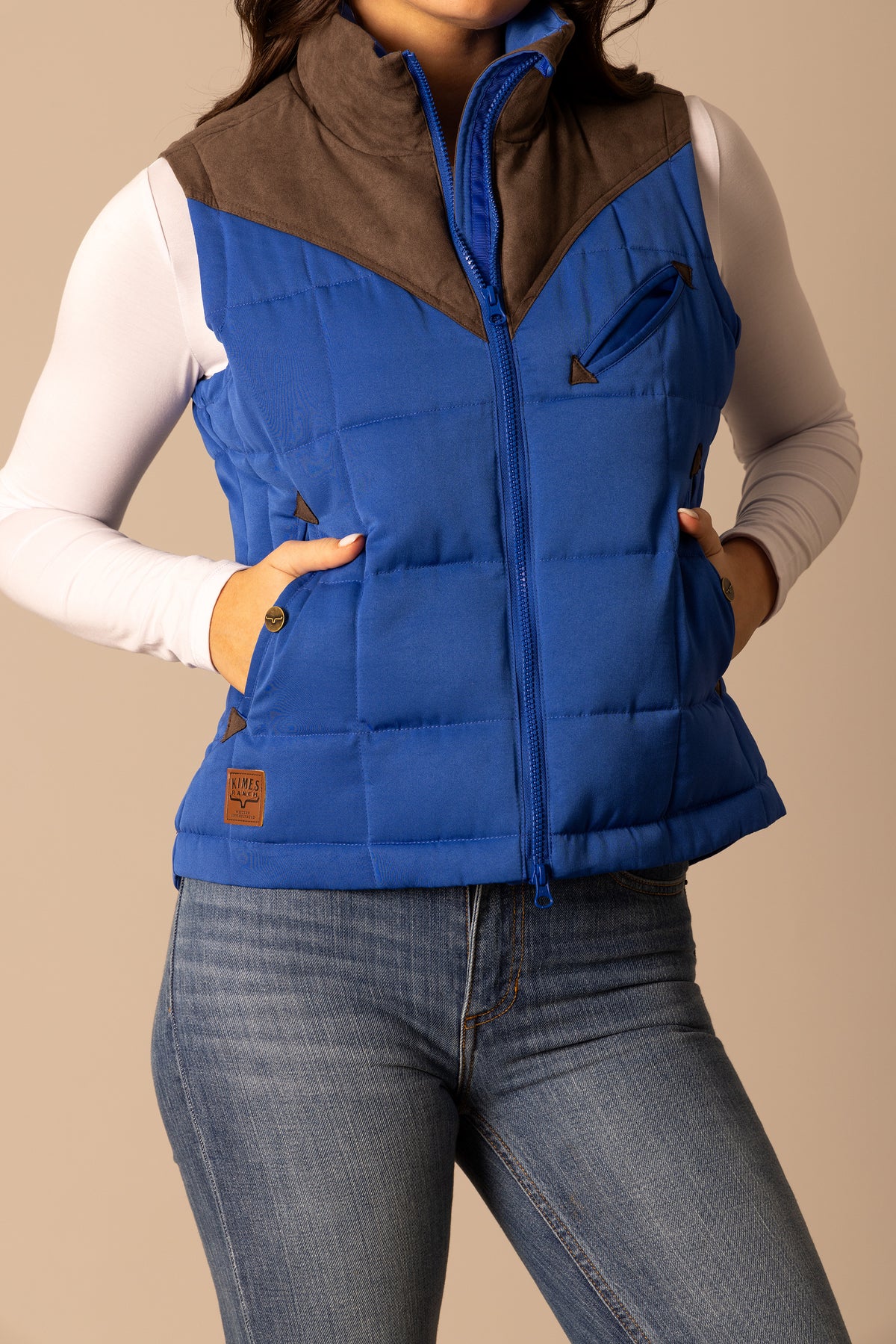 Kimes Ranch Vest - Lenora (Blue)
