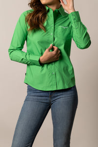 Kimes Ranch Long Sleeved Shirt - KR Team (Kelly Green)