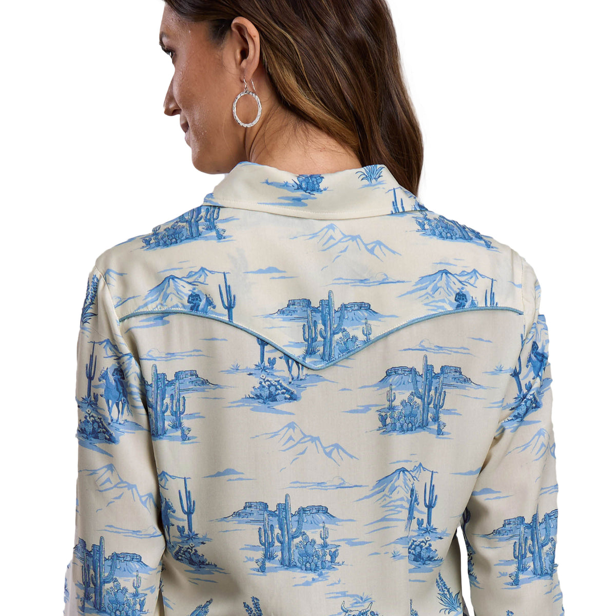 Stetson - Winnie Long Sleeved Snap (11-050-590-45014 WH)