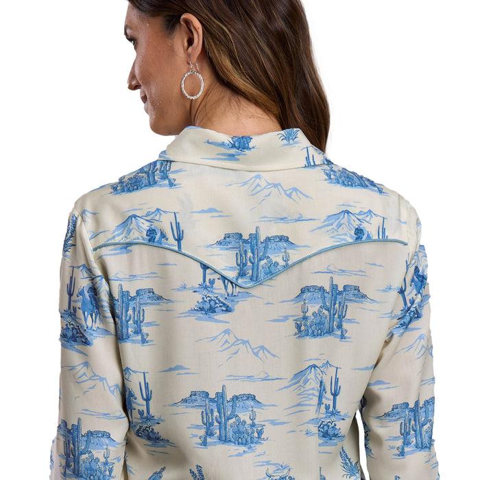 Stetson - Winnie Long Sleeved Snap (11-050-590-45014 WH)