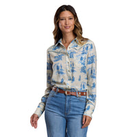 Stetson - Winnie Long Sleeved Snap (11-050-590-45014 WH)