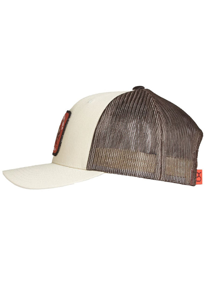 Rock & Roll Panhandle Slim Cap - Cream/Brown