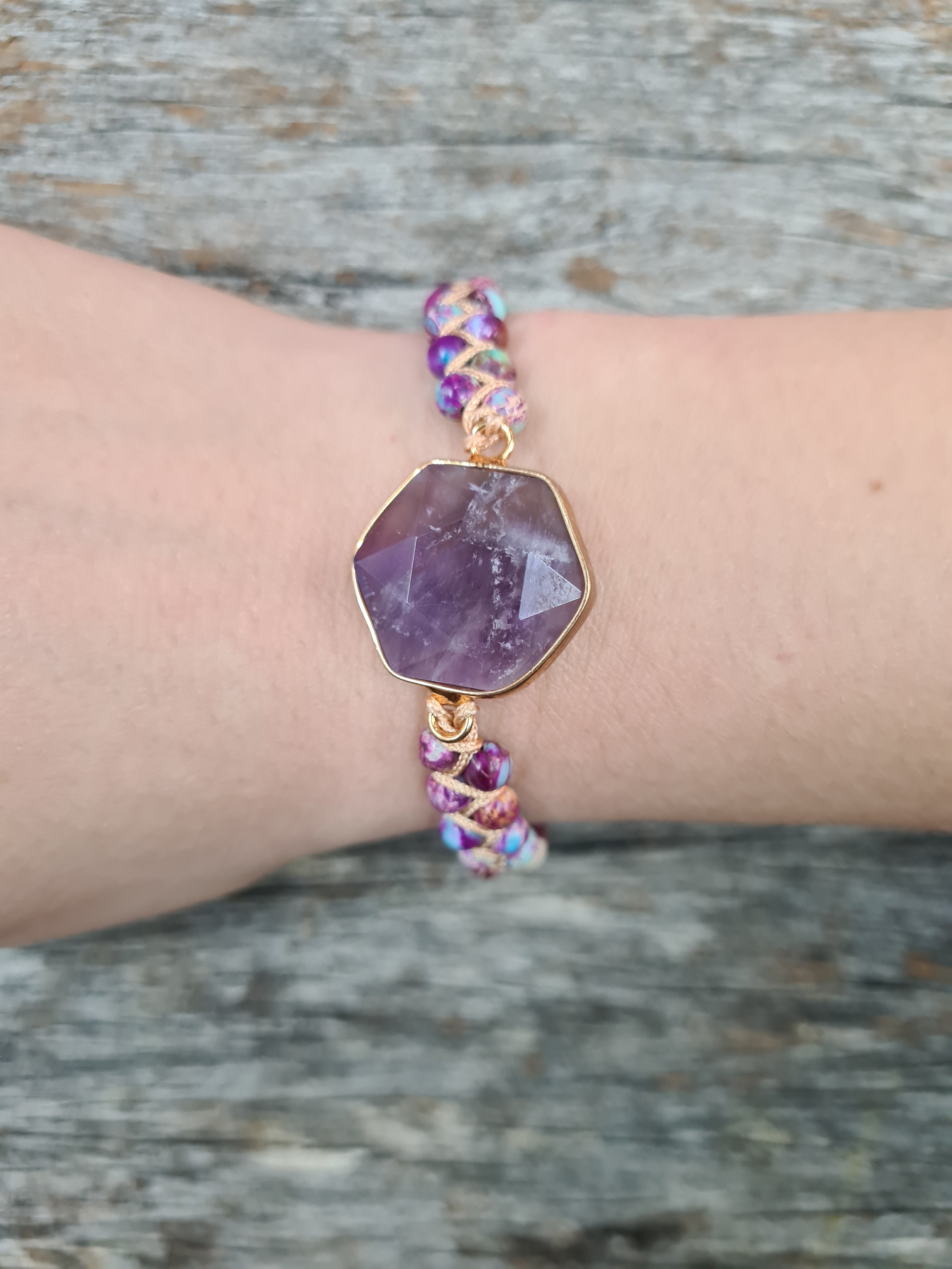 Adjustable braided bracelet sales