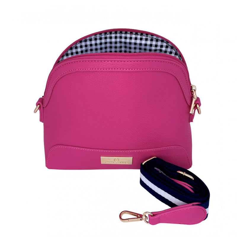 Layla Satchel - Hot Pink