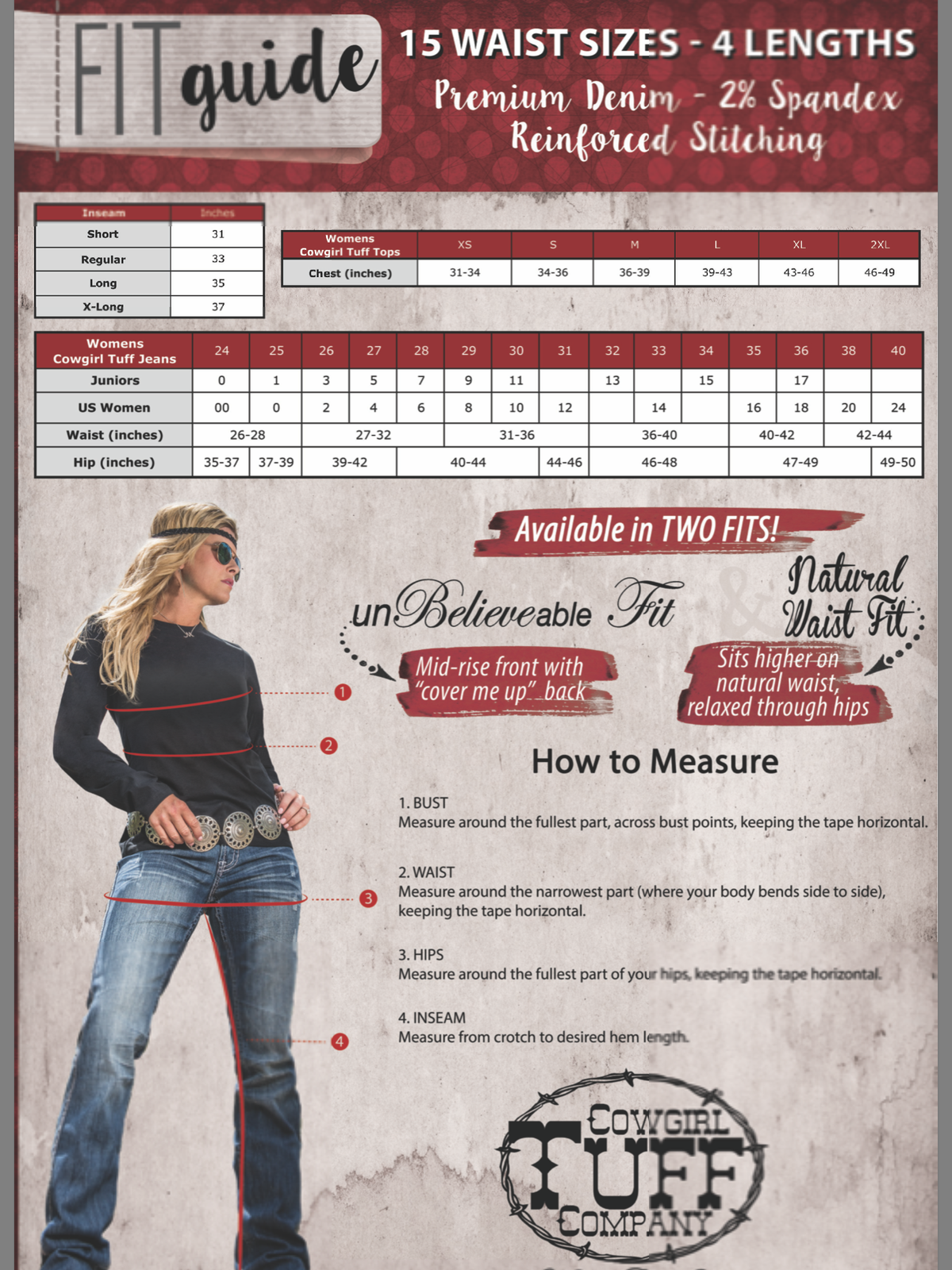 Cowgirl Tuff Jeans - Forever Tuff