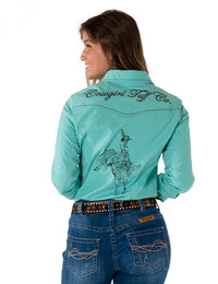 Cowgirl Tuff Arena Shirt - F00487