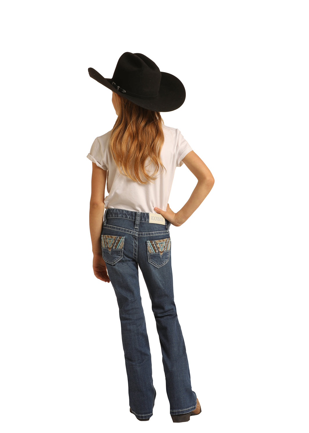 Girl's Rock & Roll Cowgirl Jeans - G5-1701
