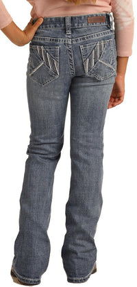 Girl's Rock & Roll Cowgirl Jeans - G5-3711