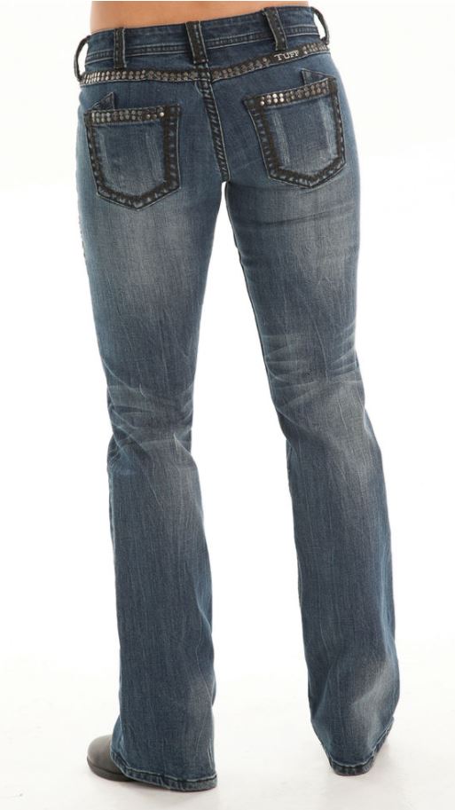 Cowgirl Tuff Jeans - Gunpowder