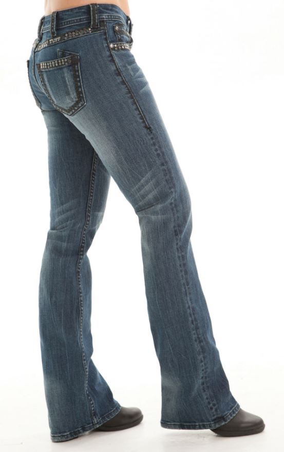 Cowgirl Tuff Jeans - Gunpowder