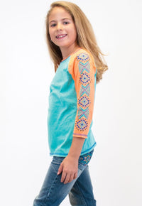 Girl's Cowgirl Tuff Long Sleeved Tee - F00325