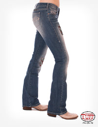 Cowgirl Tuff Jeans - Bandana