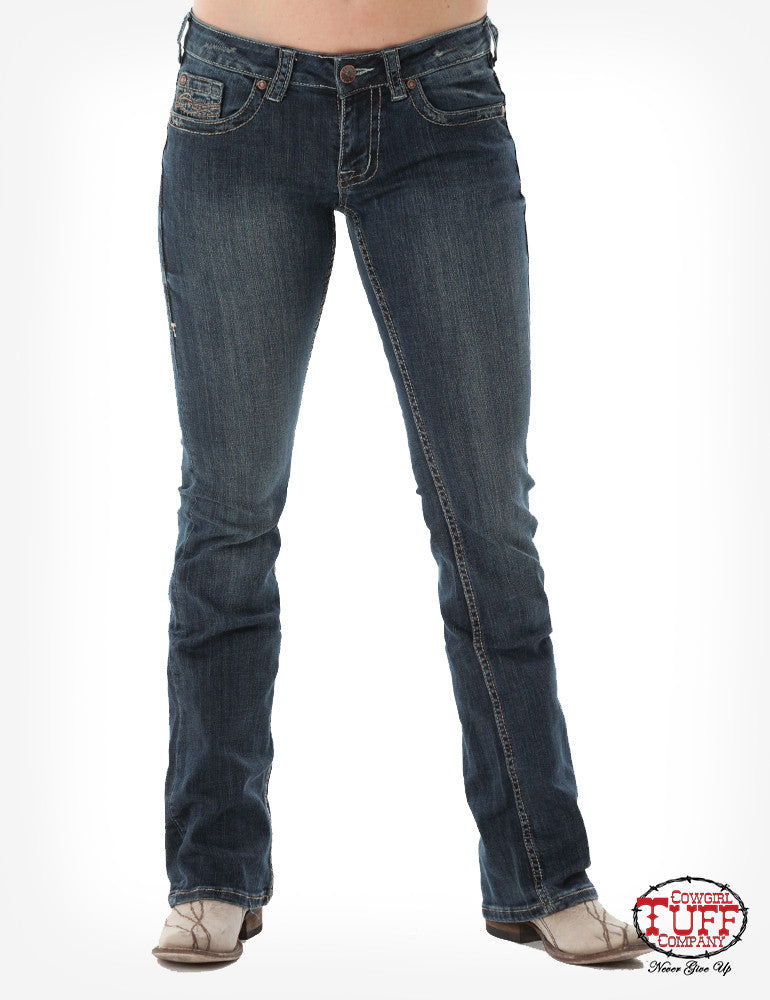 Cowgirl Tuff Jeans - DFMI Dark