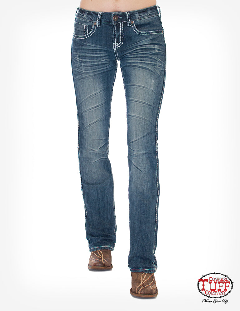 Cowgirl Tuff Jeans - Edgy