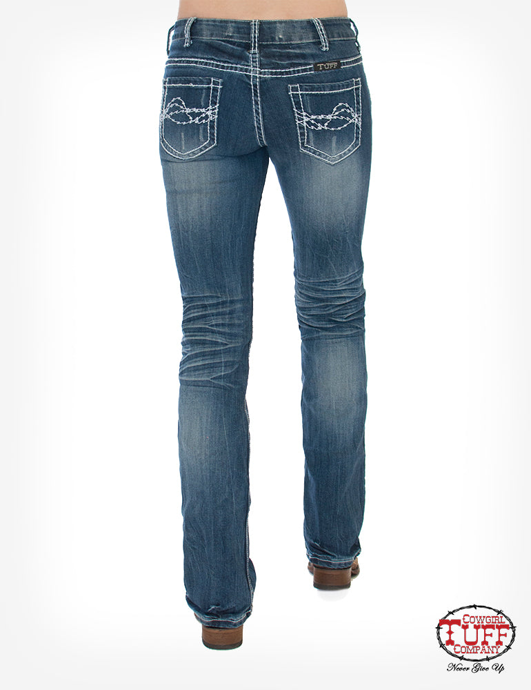 Cowgirl Tuff Jeans - Edgy