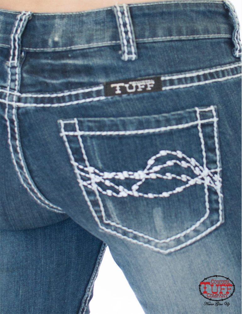 Cowgirl Tuff Jeans - Edgy