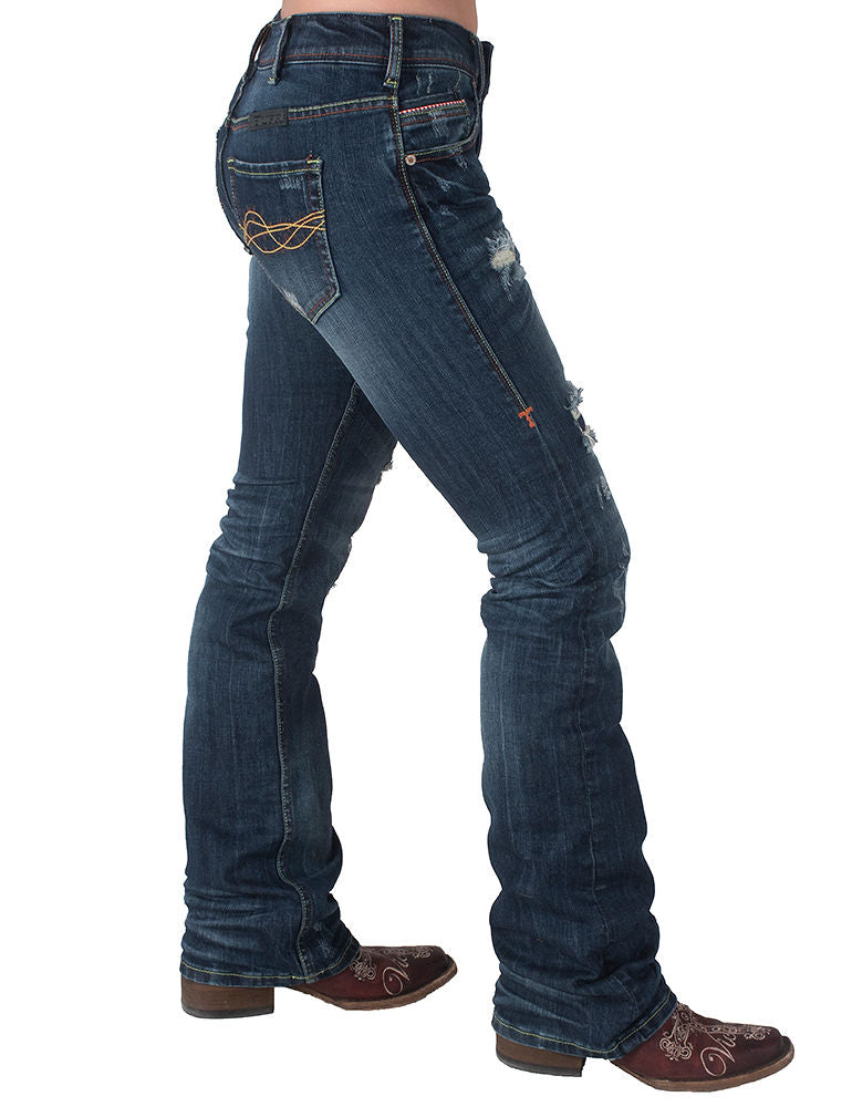 Cowgirl Tuff Jeans - Tear It Up