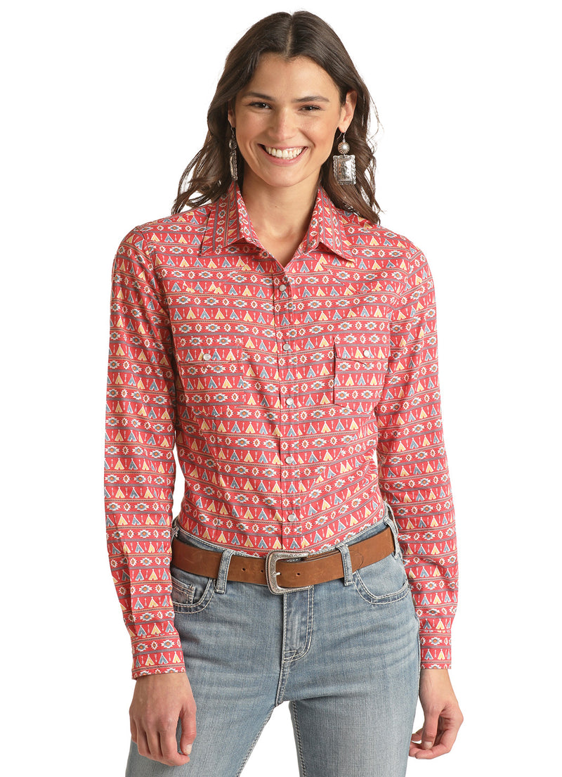 Panhandle Long Sleeved Shirt (RLWSOSRZHR)