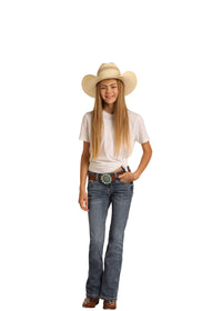 Girl's Rock & Roll Cowgirl Jeans - RRGD4MRZPK