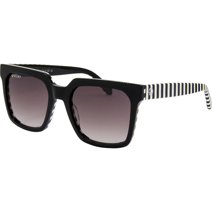 Acetate Alter Ego Sunglasses - Stripe Smoke