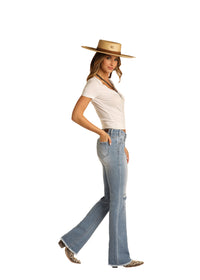 Rock & Roll Cowgirl Jeans - W1-8214 - Mid Rise