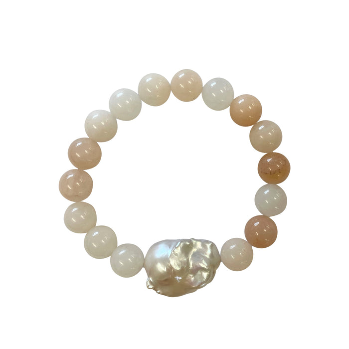 Pearl Bracelet - Cream Pearl