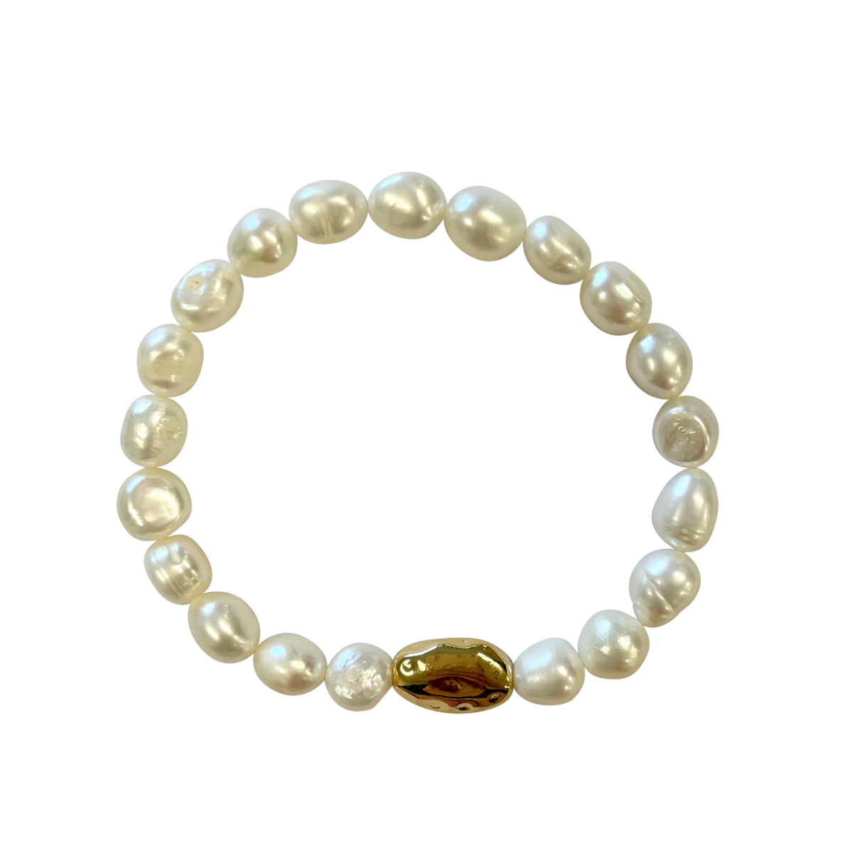 Pearl Bracelet - Gold & Pearl