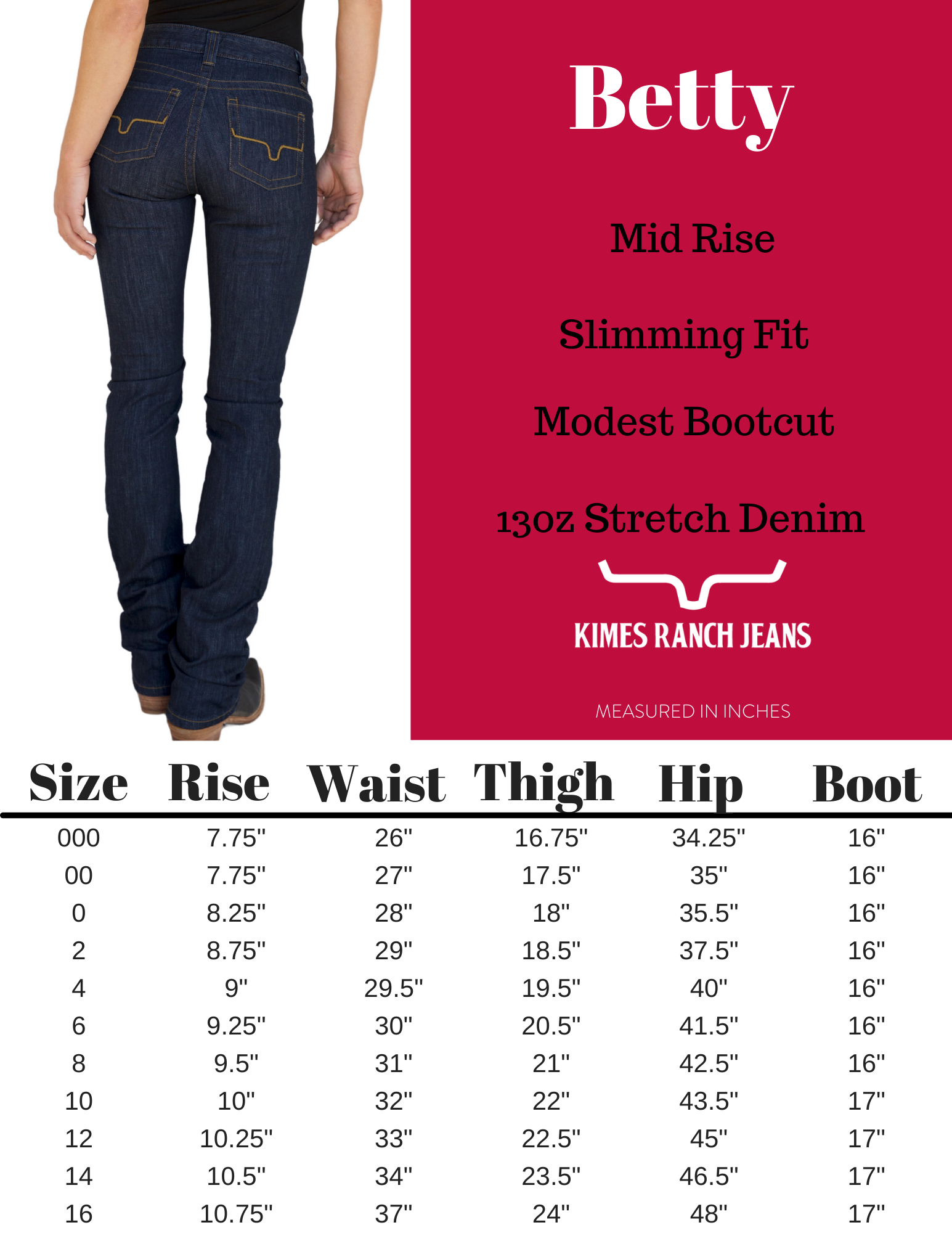 Kimes betty jeans cheap