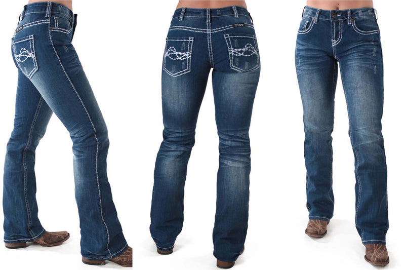 Cowgirl Tuff Jeans - Edgy