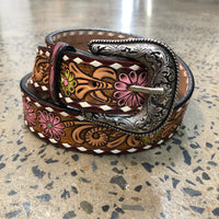 Western Belt - Painted Daisy