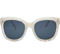 The Duchess Sunglasses - White Smoke